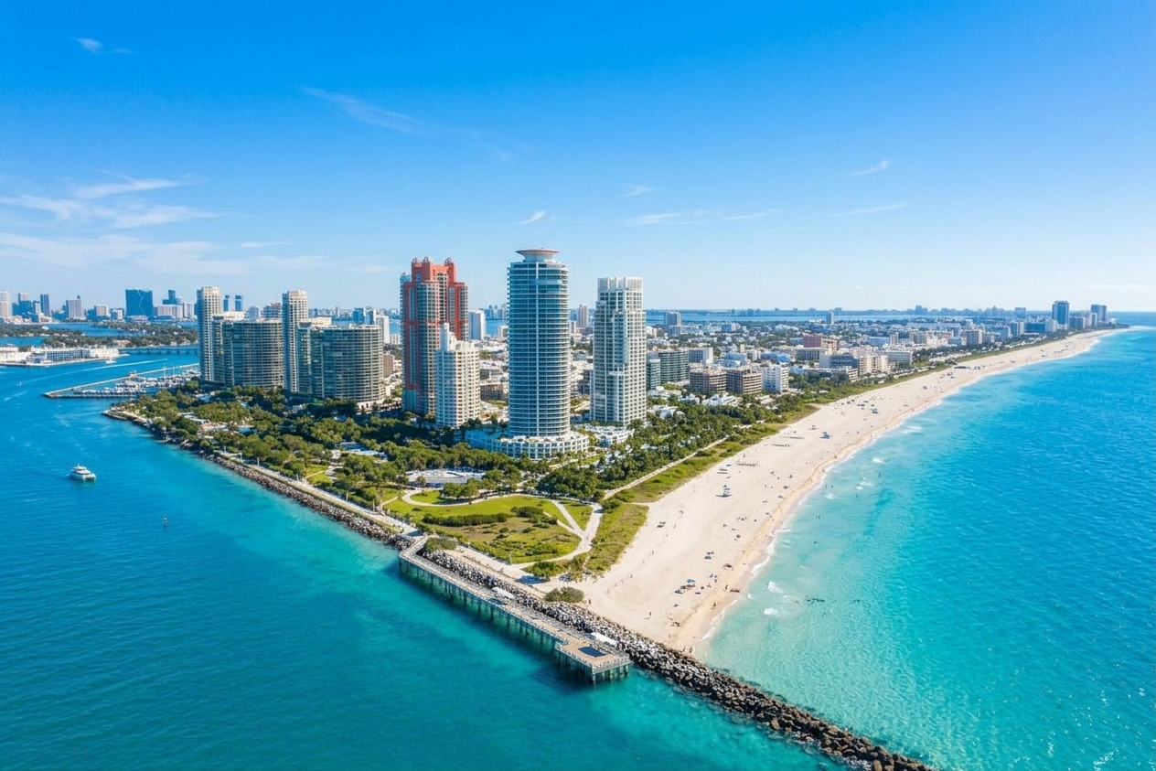 Apogee South Beach skyline